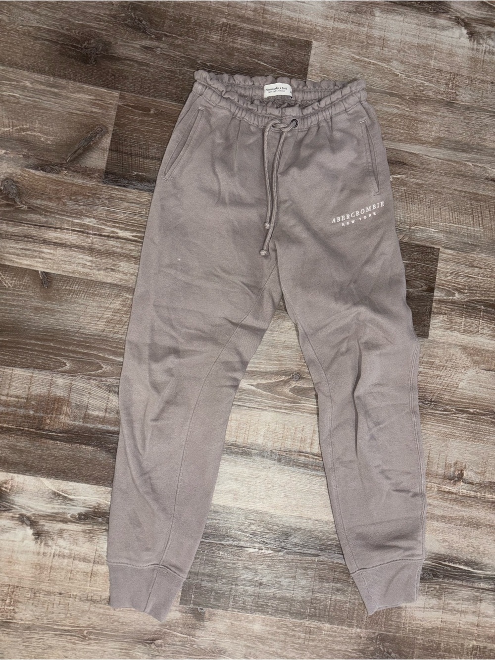 Abercrombie & Fitch Taupe Jogger Sweatpants